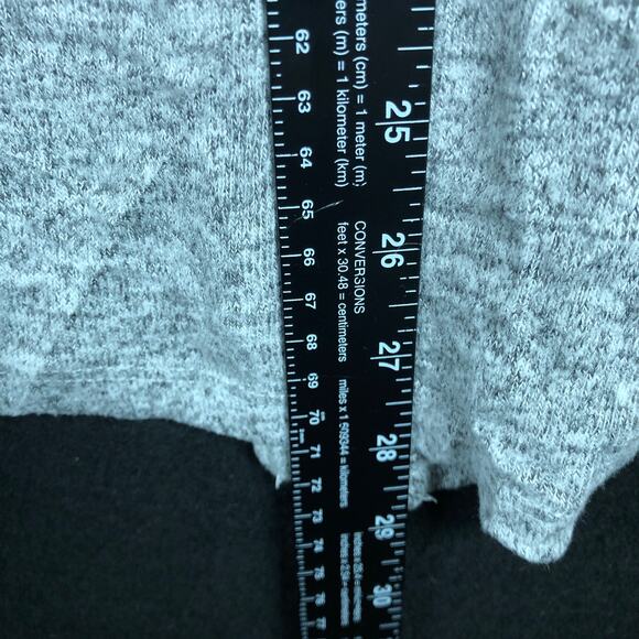 Olive & Oak Womens Sweater Gray Soft V Neck Pullover Long Sleeve XLarge - Picture 9 of 12